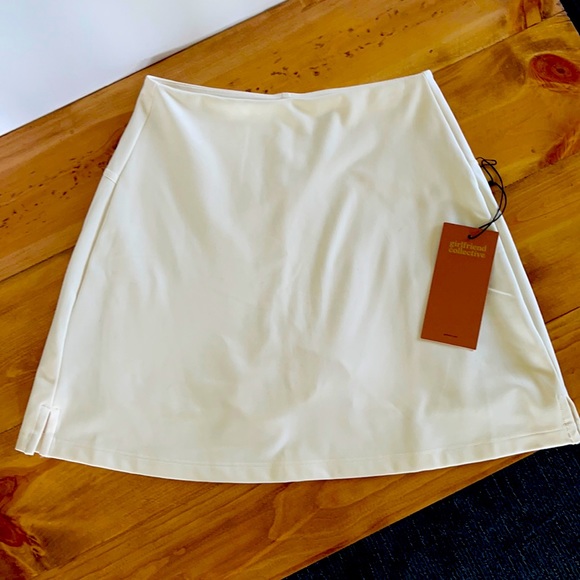 girlfriend collective Dresses & Skirts - NWT Girlfriend Collective Skort Ivory SM